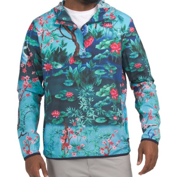 NEW GREYSON Magic Garden Printed Jacket in Fiddle color for men 725 6m3 - Picture 1 of 2